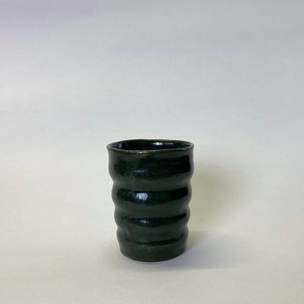 tasse expresso vert bouteille