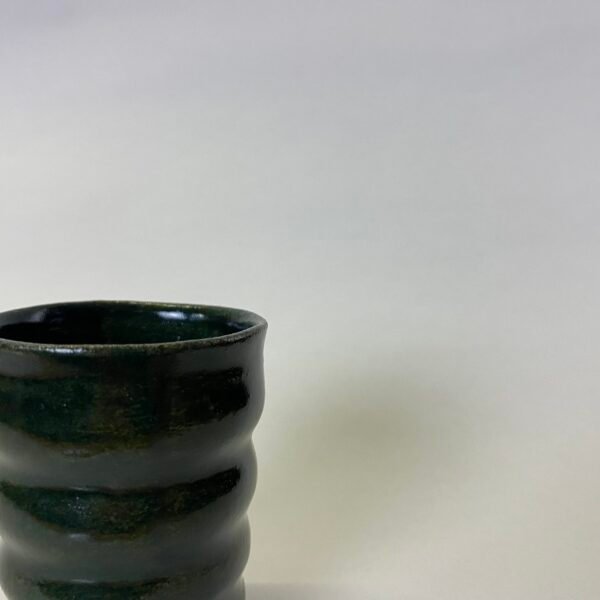 tasse expresso vert bouteille