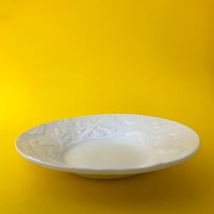 Assiette creuse porcelaine blanche